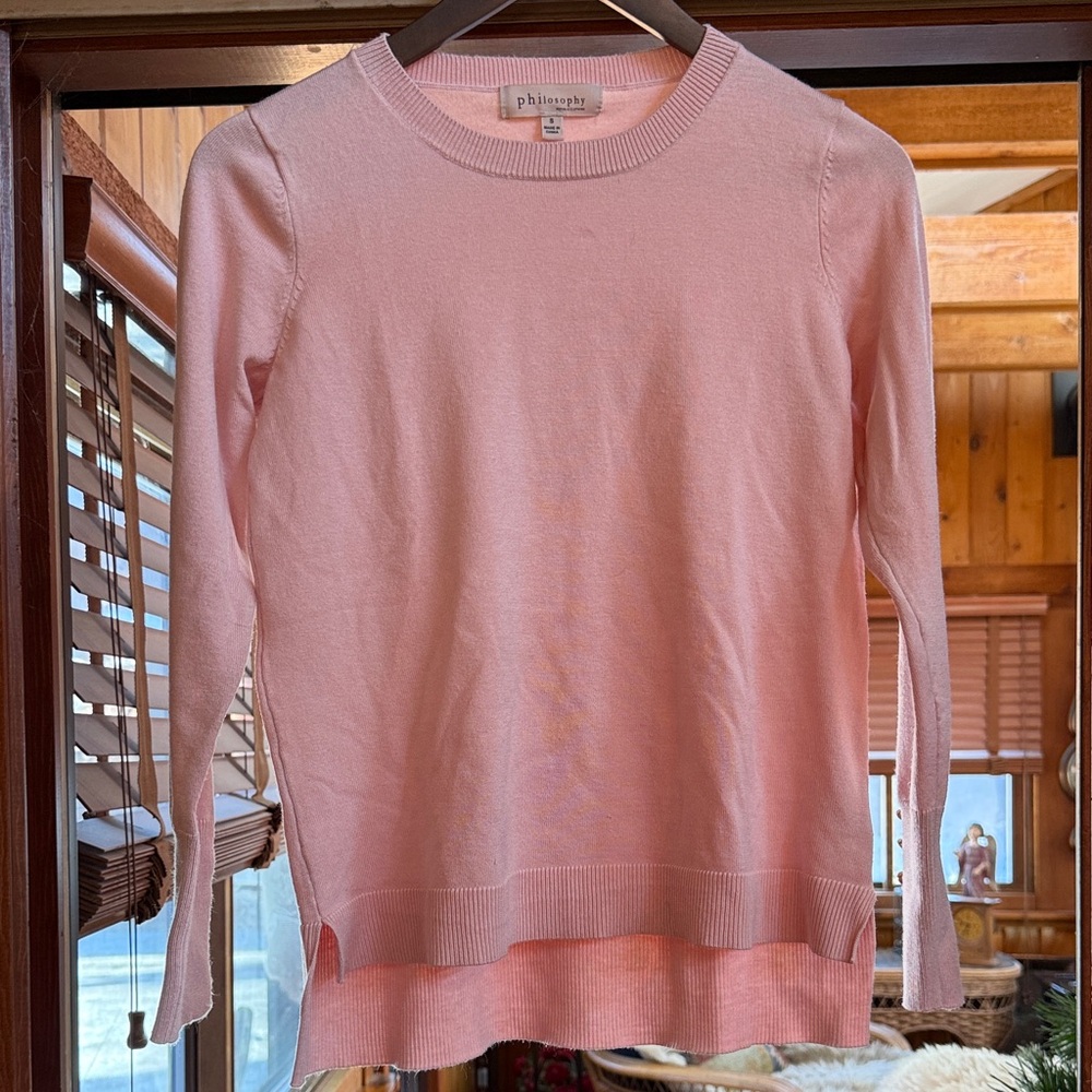Philosophy Light Pink sweater